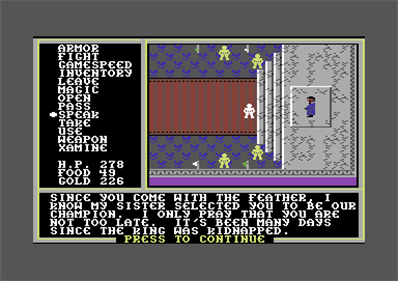 The Legend of Blacksilver - Screenshot - Gameplay Image