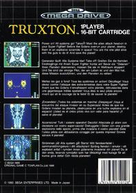 Truxton - Box - Back Image