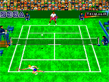 Andre Agassi Tennis - Screenshot - Gameplay Image