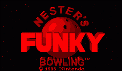 Nester's Funky Bowling - Screenshot - Game Title Image