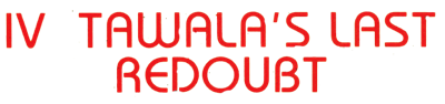 Galactic Saga IV: Tawala's Last Redoubt - Clear Logo Image