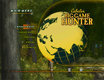 Cabela's Big Game Hunter - Screenshot - Game Title Image