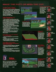 PGA Tour Golf - Box - Back Image