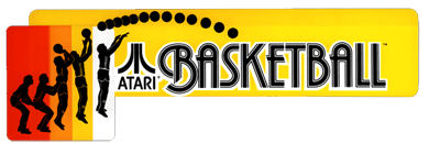 Atari Basketball - Clear Logo Image