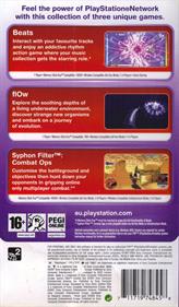 Playstation Network Collection: Power Pack - Box - Back Image