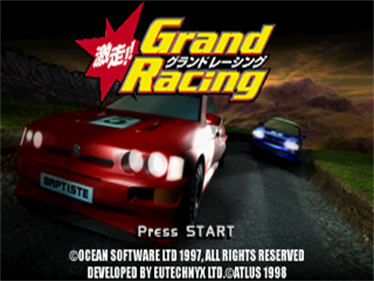 Car & Driver Presents: Grand Tour Racing '98 - Screenshot - Game Title Image