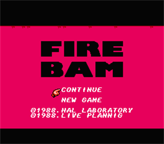 Fire Bam - Screenshot - Game Title Image