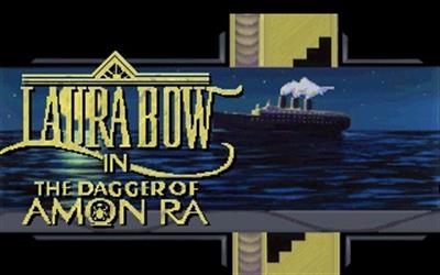 Laura Bow: The Dagger of Amon Ra - Screenshot - Game Title Image