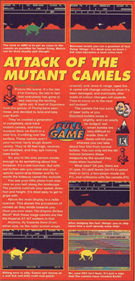Advance of the Mega Camels - Advertisement Flyer - Front Image