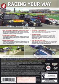 NASCAR 09 - Box - Back Image