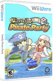 Family Pirate Party - Box - 3D Image