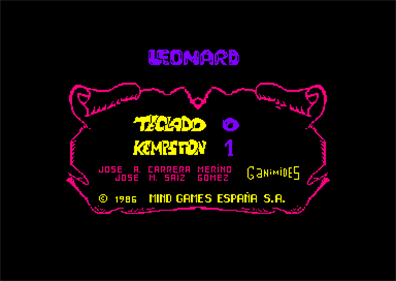 King Leonard - Screenshot - Game Select Image