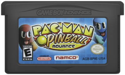 Pac-Man Pinball Advance - Cart - Front Image