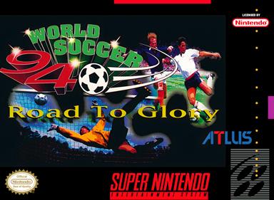 World Soccer 94: Road to Glory - Box - Front - Reconstructed Image