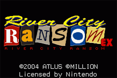 River City Ransom EX - Screenshot - Game Title Image