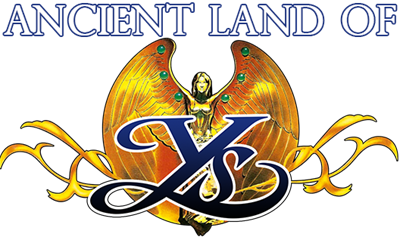 Ancient Land of Ys - Clear Logo Image