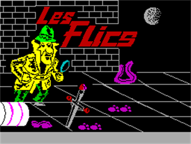 Les Flics - Screenshot - Game Title Image