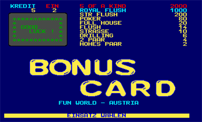 Bonus Card - Screenshot - Game Title Image