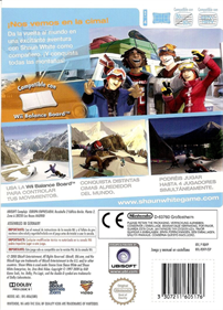 Shaun White Snowboarding: Road Trip - Box - Back Image