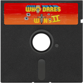 Who Dares Wins II - Fanart - Disc Image