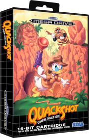 QuackShot Starring Donald Duck - Box - 3D Image