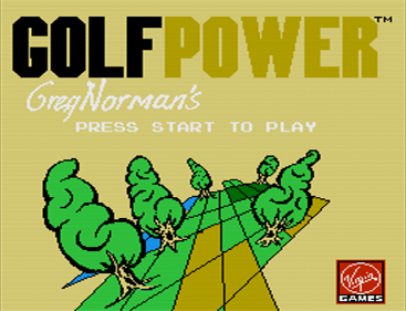 Greg Norman's Golf Power - Screenshot - Game Title Image
