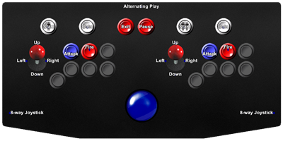 BreakThru - Arcade - Controls Information Image