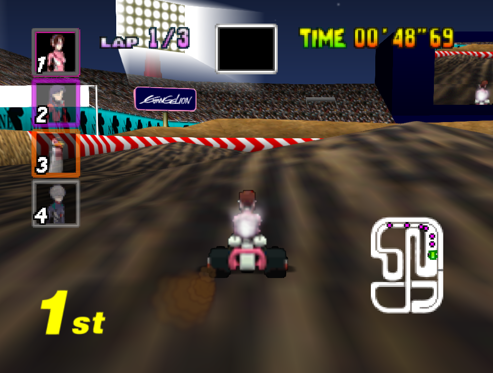 Evangelion Kart 64: Rebuild Edition