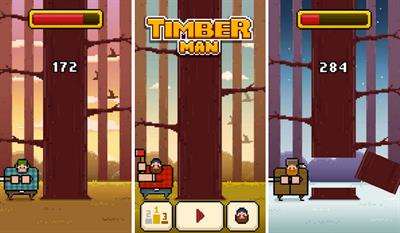 Timberman - Screenshot - Gameplay Image