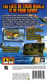Jak and Daxter: The Lost Frontier - Box - Back Image