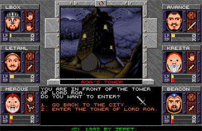 Dungeons of Avalon II: The Island of Darkness - Screenshot - Gameplay Image