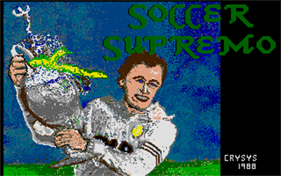 Soccer Supremo - Screenshot - Game Title Image