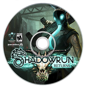 Shadowrun Returns - Fanart - Disc Image