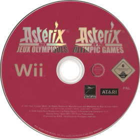 Astérix at the Olympic Games - Disc Image