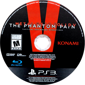 Metal Gear Solid V: The Phantom Pain - Disc Image