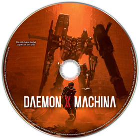 Daemon X Machina - Fanart - Disc Image