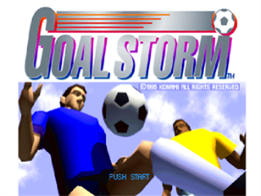 Goal Storm - Screenshot - Game Title Image