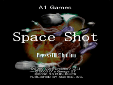 Shooter Space Shot - Screenshot - Game Title Image