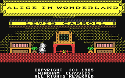 Alice in Wonderland - Screenshot - Game Title Image