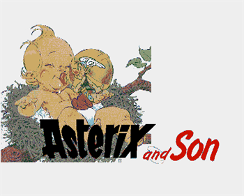Read with Astérix: Astérix and Son - Screenshot - Game Title Image
