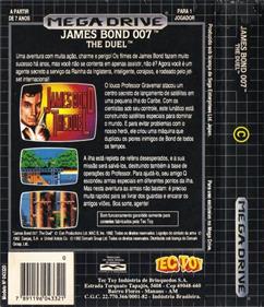 James Bond 007: The Duel - Box - Back Image
