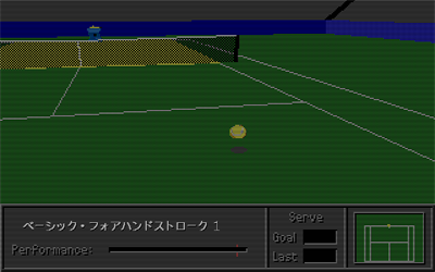 4D Tennis - Screenshot - Gameplay Image