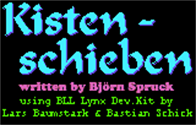 Kistenschieben - Screenshot - Game Title Image