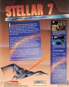 Stellar 7 - Box - Back Image