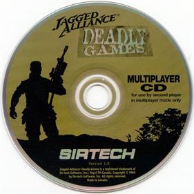 Jagged Alliance: Deadly Games - Disc Image