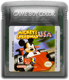 Mickey's Speedway USA - Fanart - Cart - Front Image