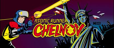 Atomic Runner Chelnov - Arcade - Marquee Image