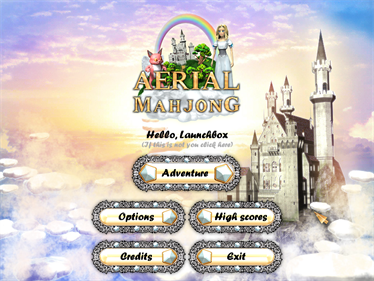 Aerial MahJong - Screenshot - Game Title Image