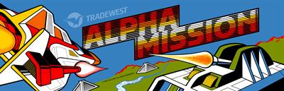 Alpha Mission - Arcade - Marquee Image