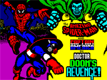 The Amazing Spider-Man and Captain America in Dr. Doom's Revenge! - Screenshot - Game Title Image